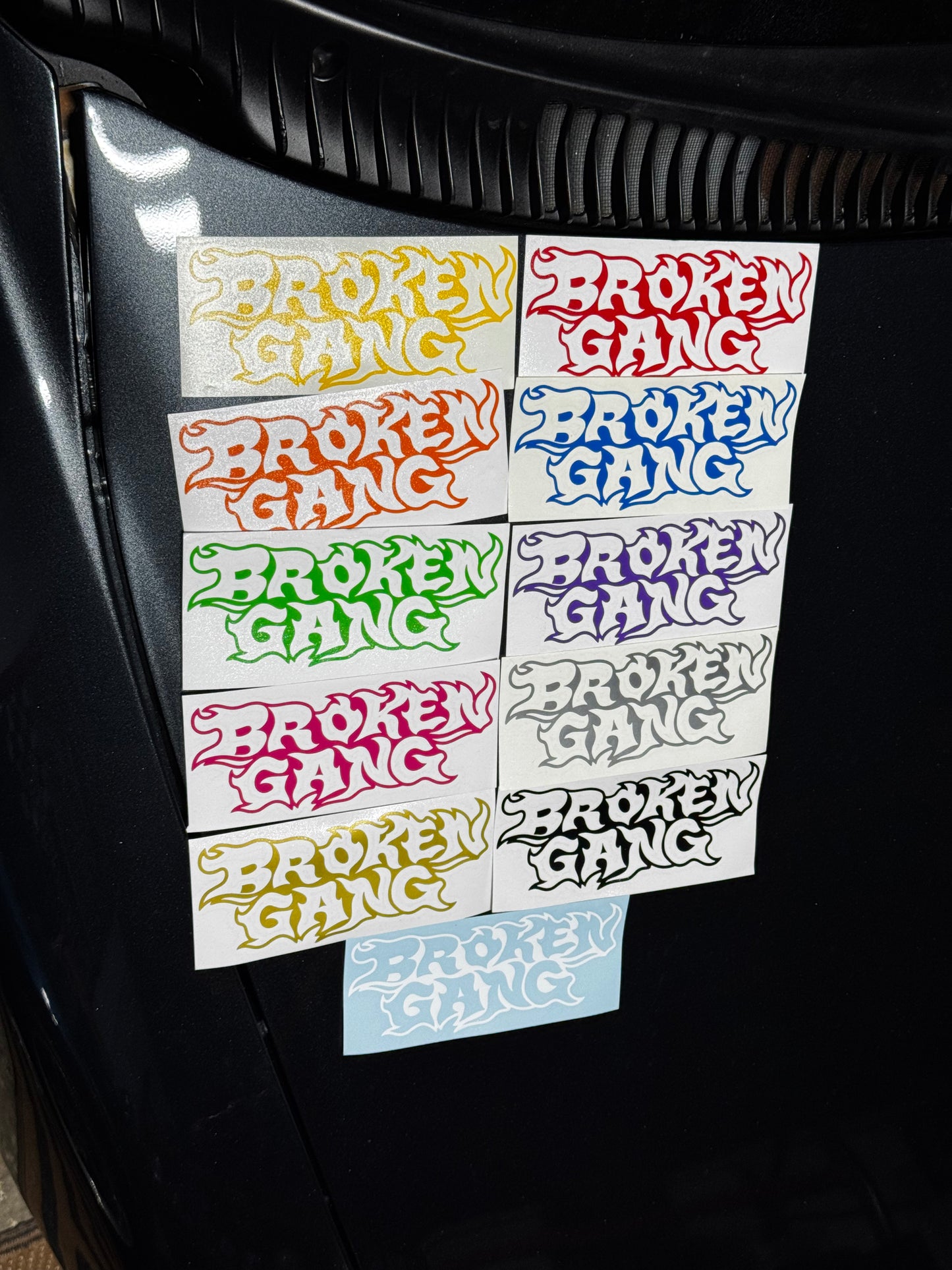 Flame Sticker