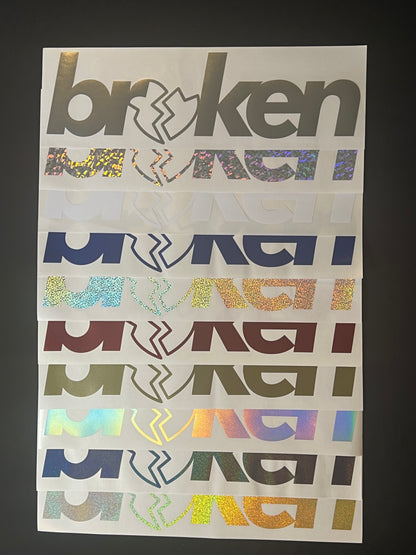23" Broken Banner